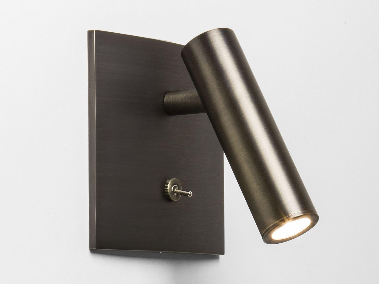 ENNA SQUARE LED adjustable aluminium wall lamp