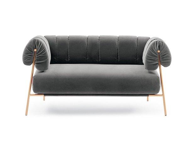 TIRELLA 2 seater fabric sofa