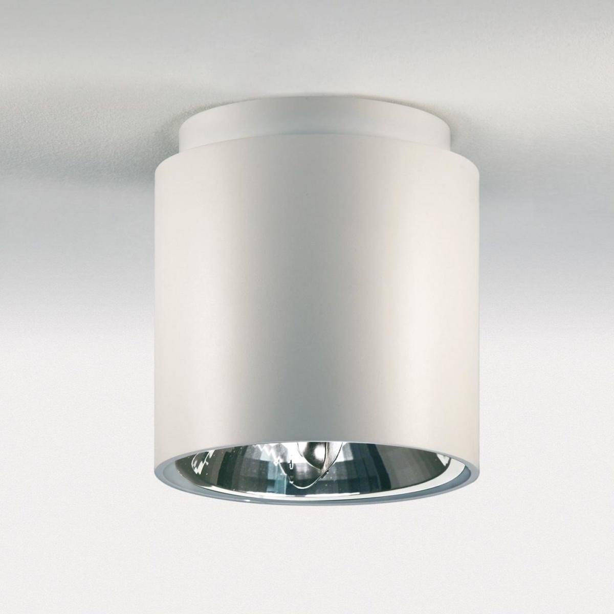 CILINDRO Powder coated aluminium ceiling lamp