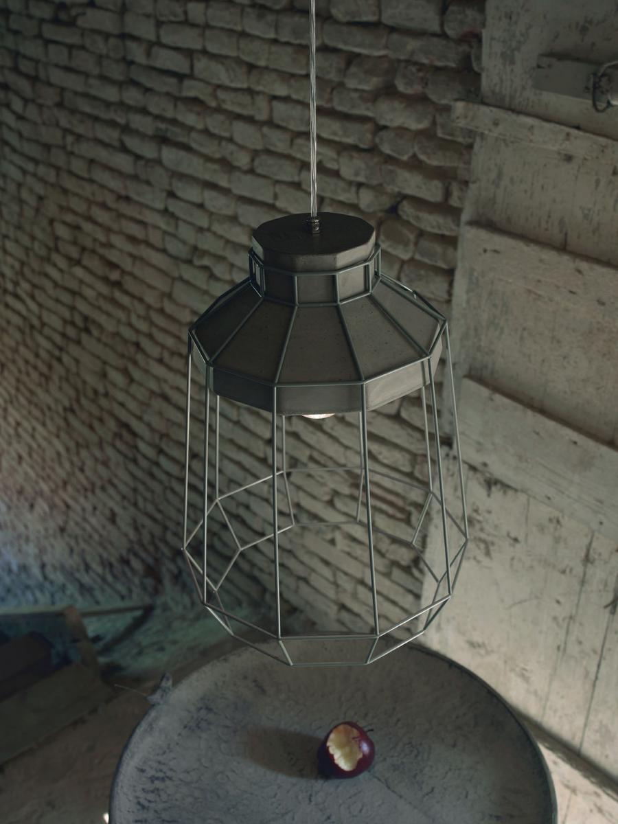 BIANCALUCE Cement pendant lamp