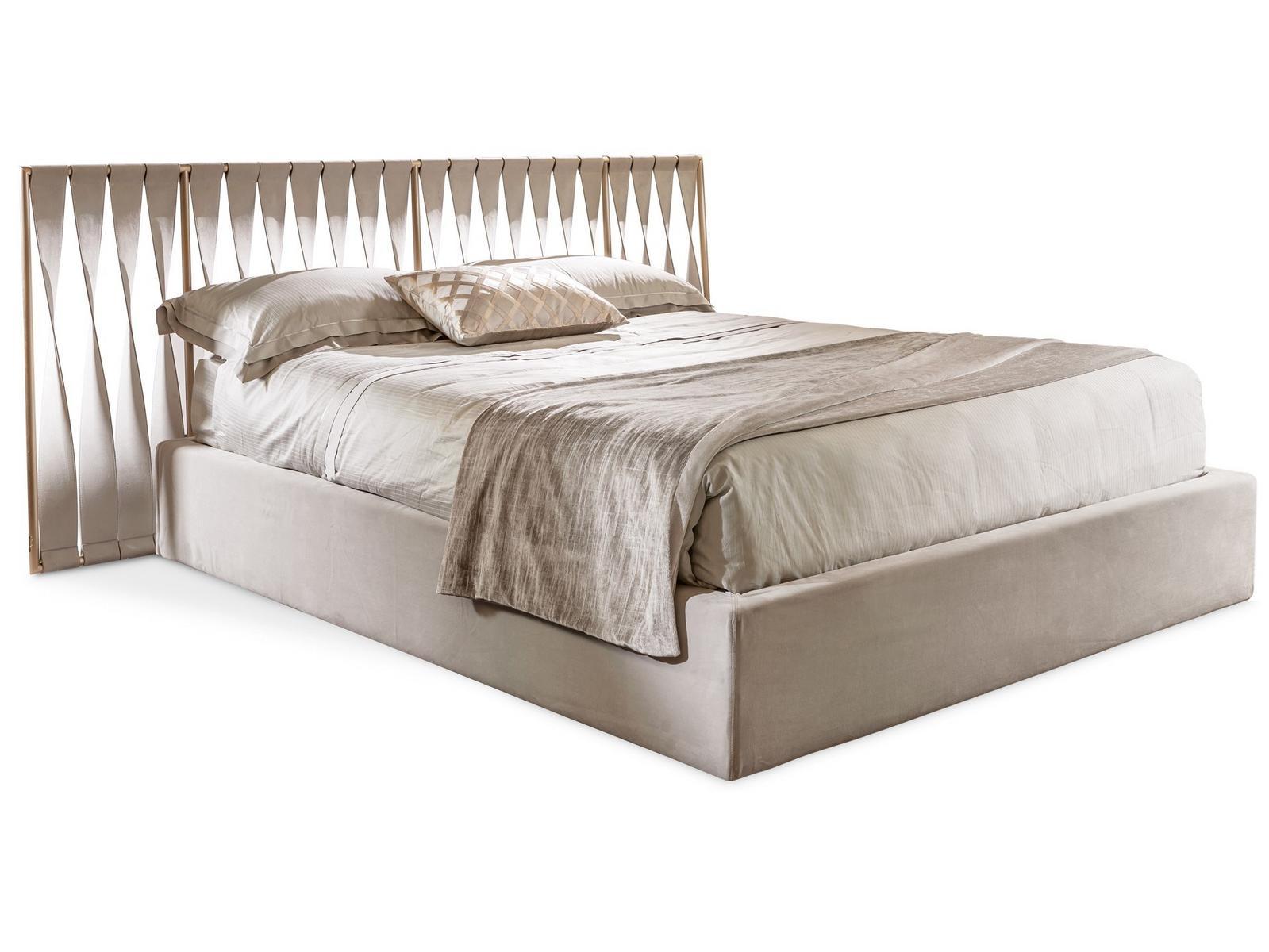 TWIST Leather double bed