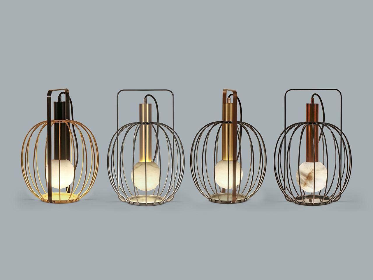LIRA LED metal table lamp