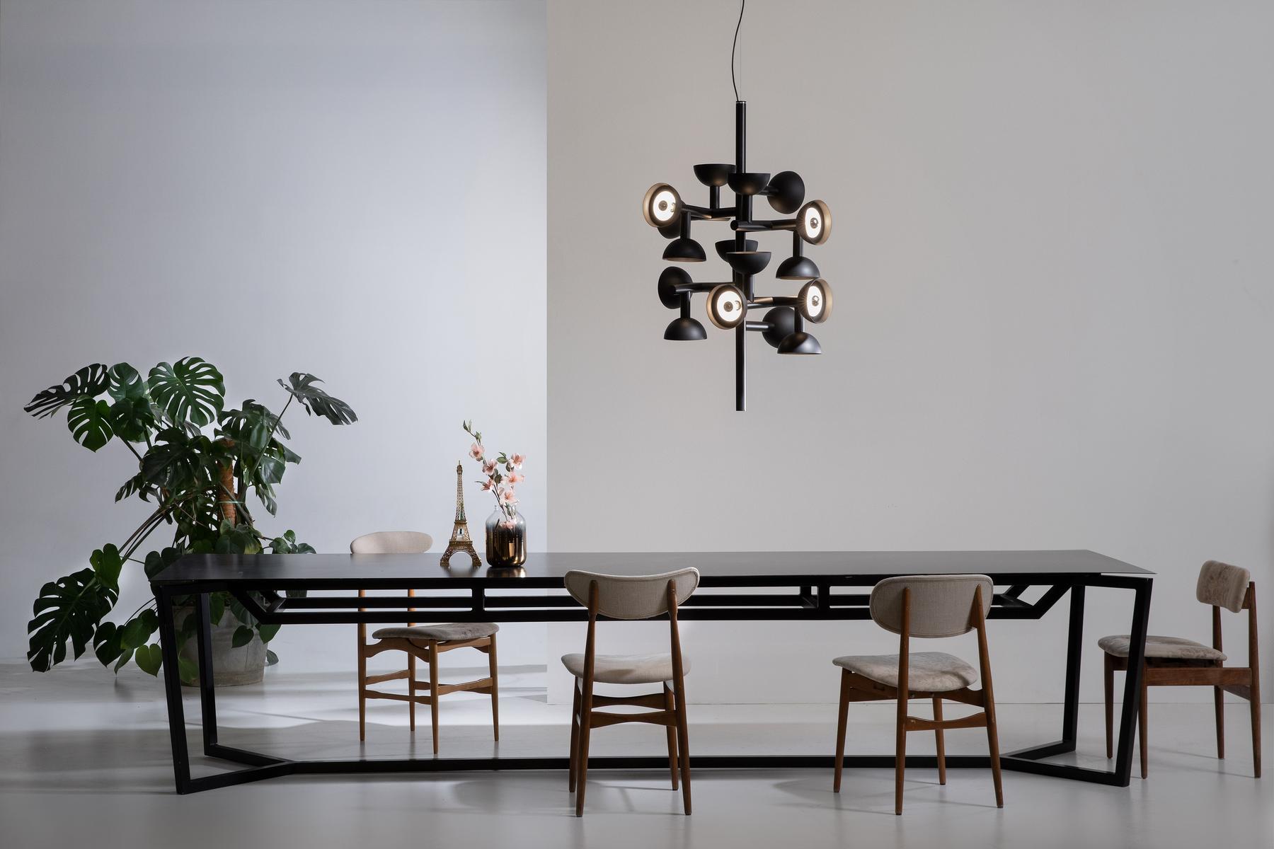 SIBILLA Aluminium pendant lamp