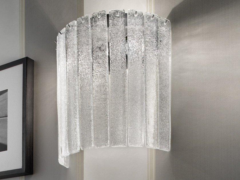 GLASS VE 1120 A2 Incandescent glass wall light