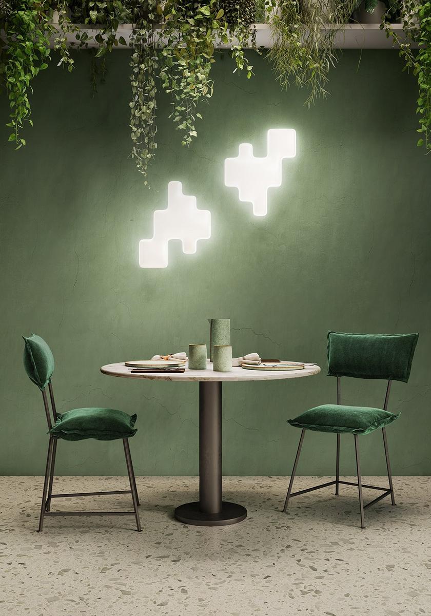 PIXEL Polyethylene wall lamp