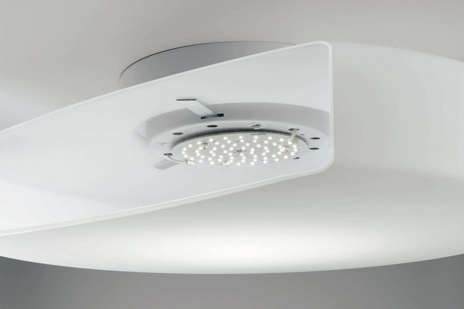 SOGNO PP Satin glass wall lamp / ceiling lamp