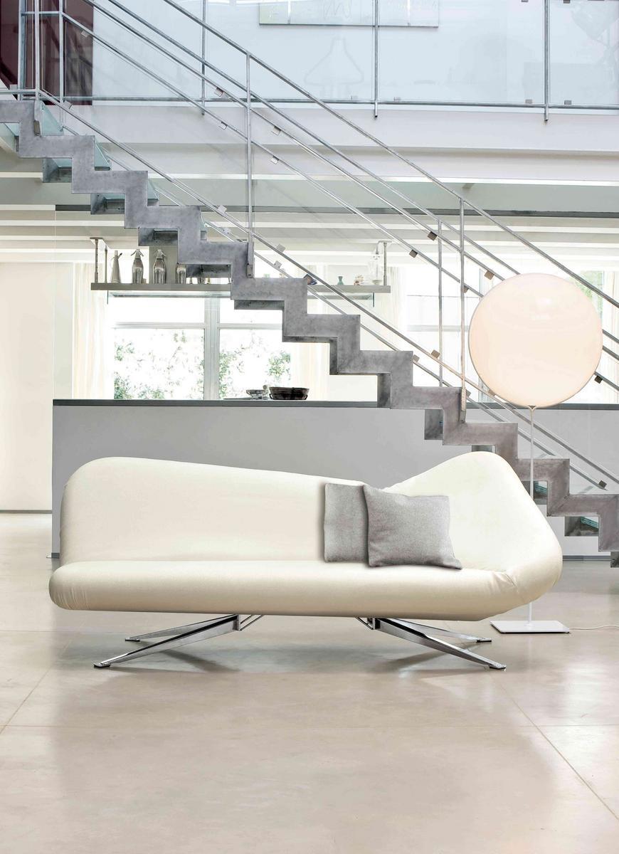 PAPILLON Upholstered fabric day bed