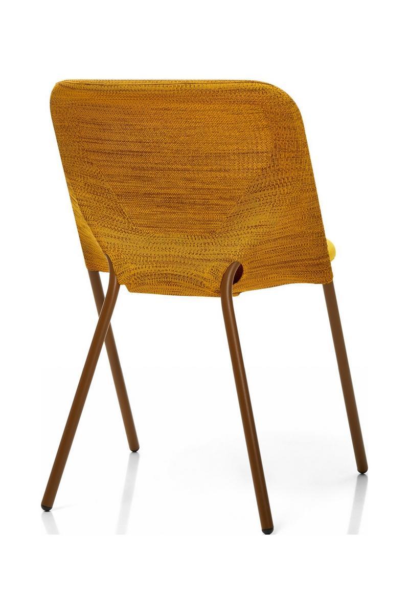 SHIFT DINING CHAIR Upholstered synthetic fabric chair