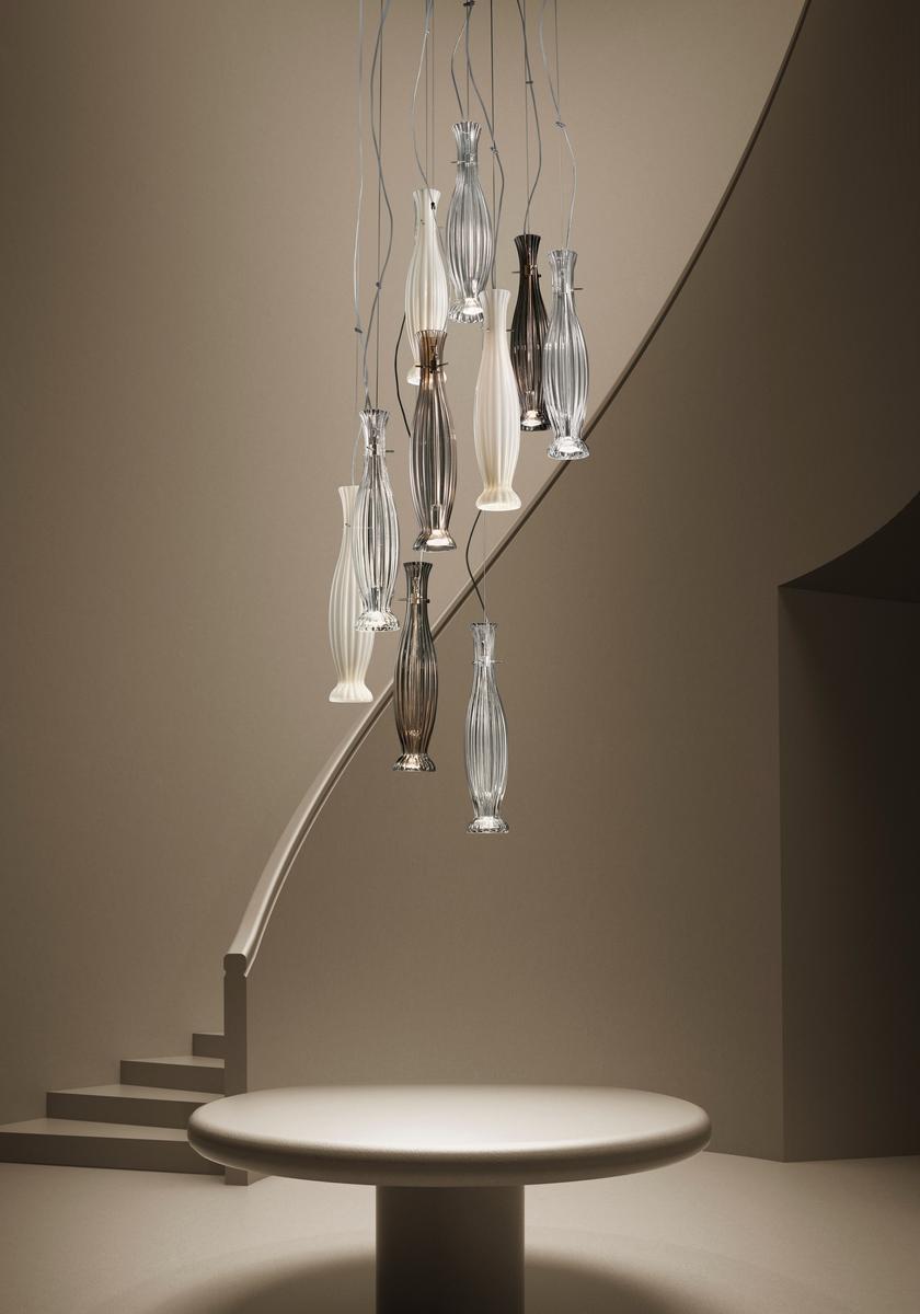 DIVA Glass pendant lamp