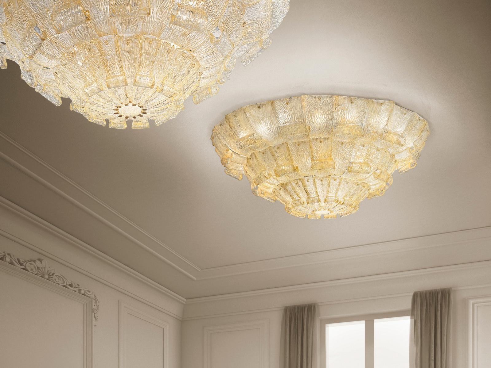 TRIBUNO Glass ceiling light