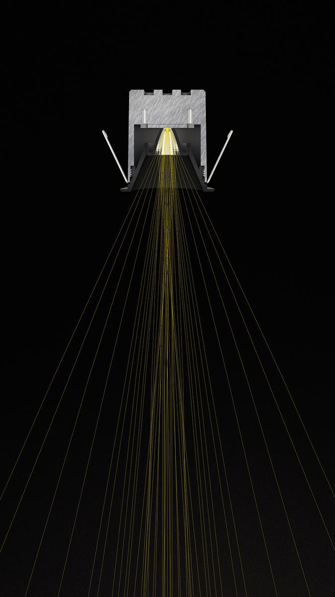 SHOT LIGHT TRIMLESS LED recessed aluminium spotlight