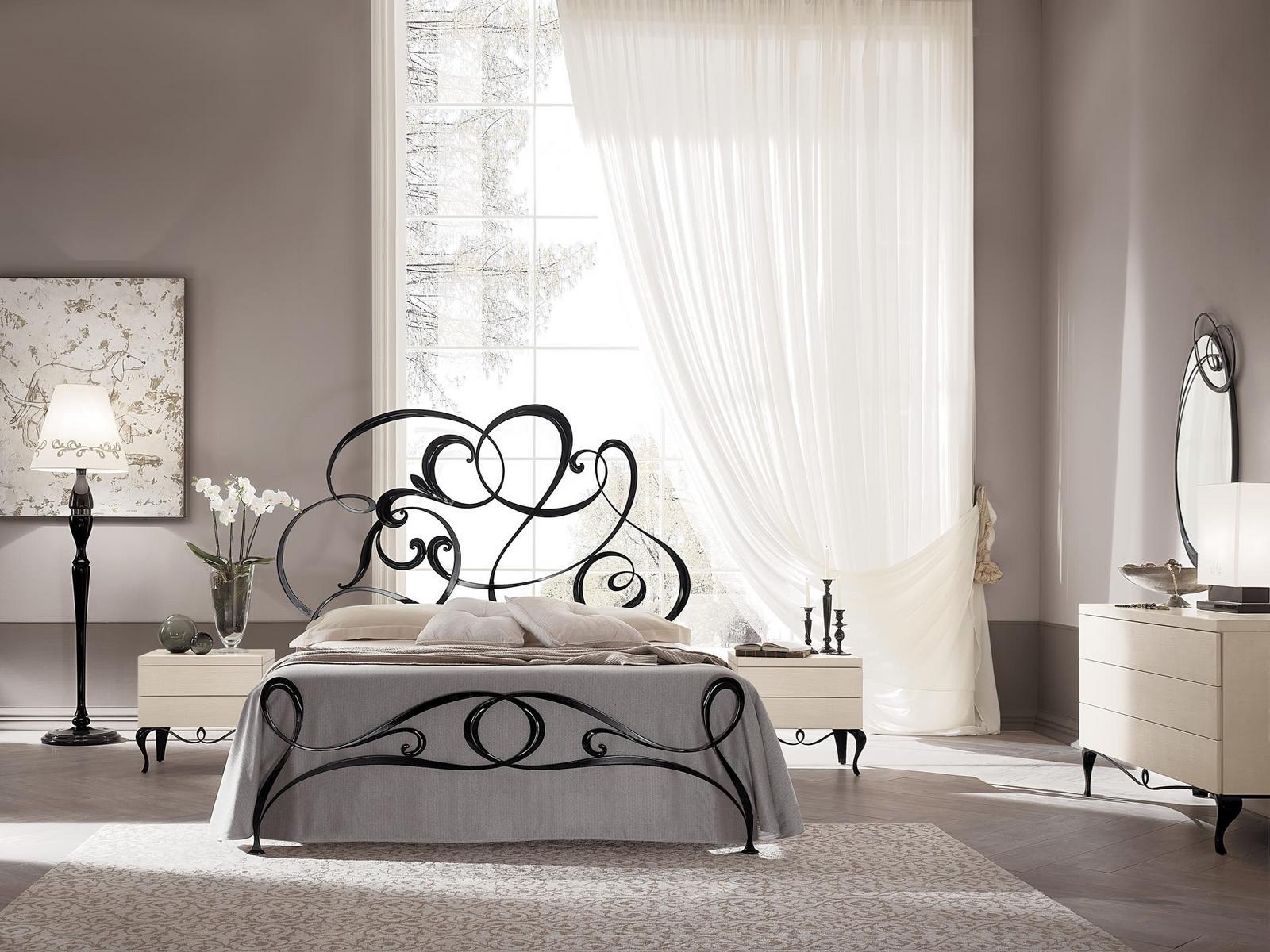 GABRIEL Wrought iron double bed