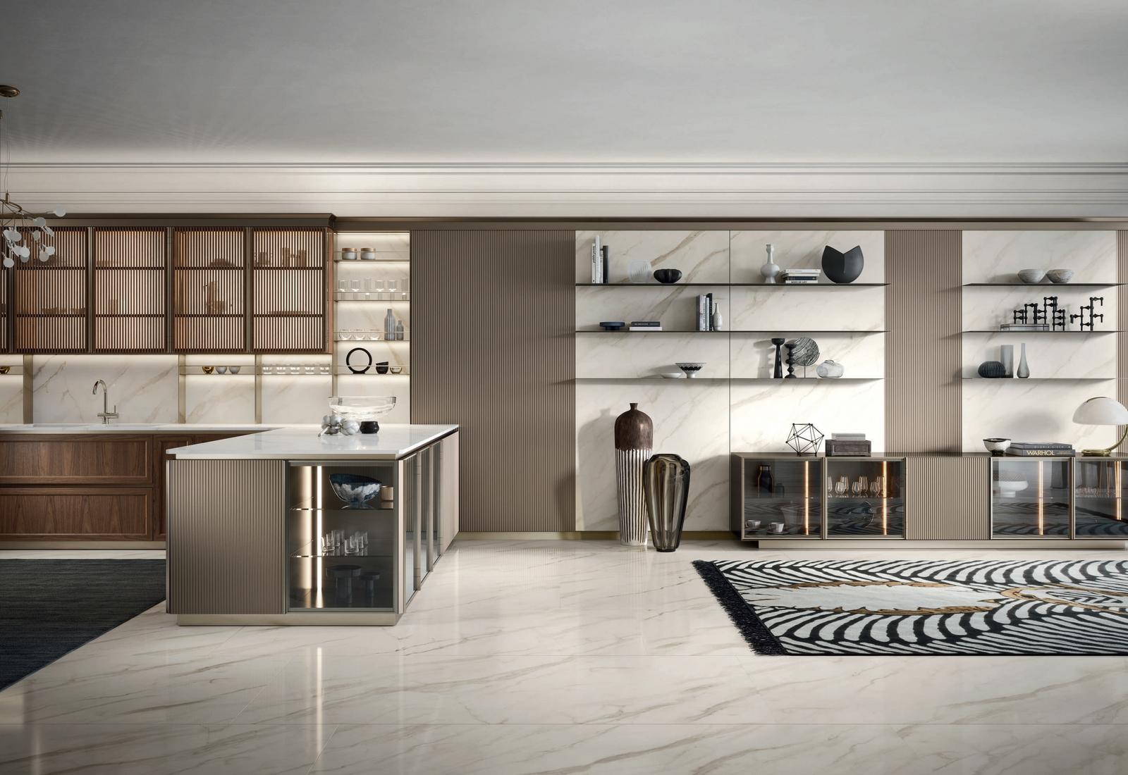 CELINE Stone kitchen