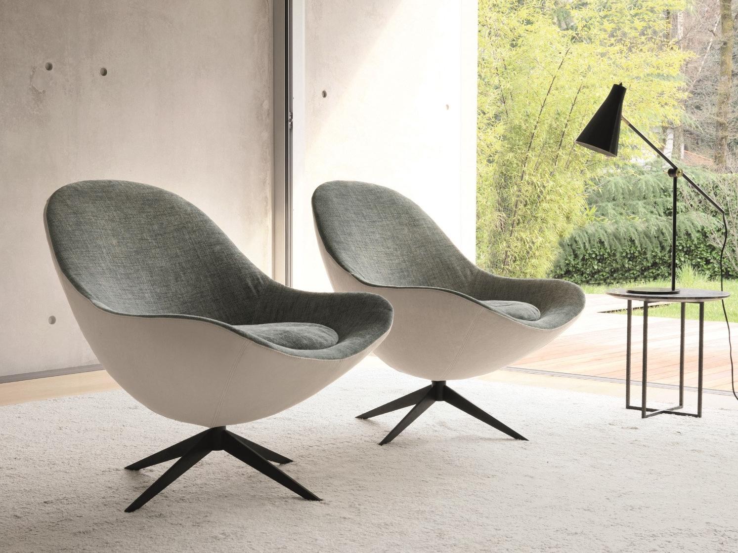 SOOR Armchair with 4-spoke base