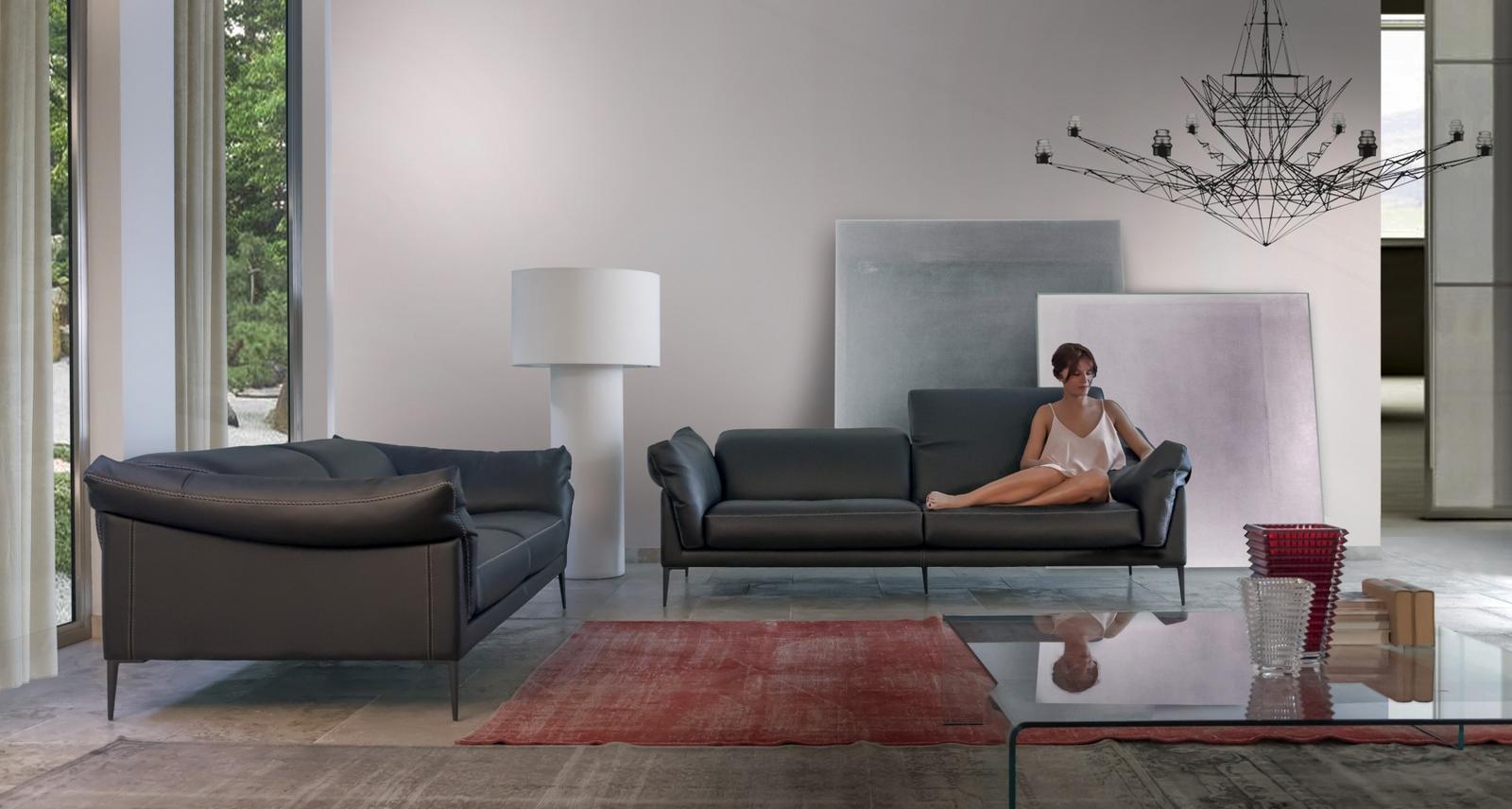 ELISIR Sectional fabric sofa