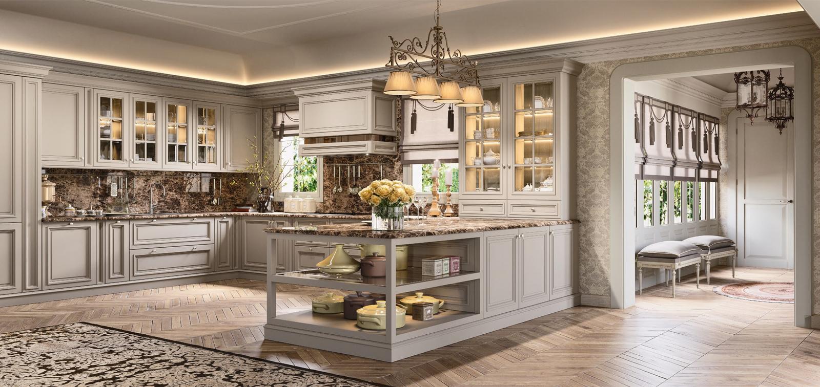 LONDON Wood kitchen