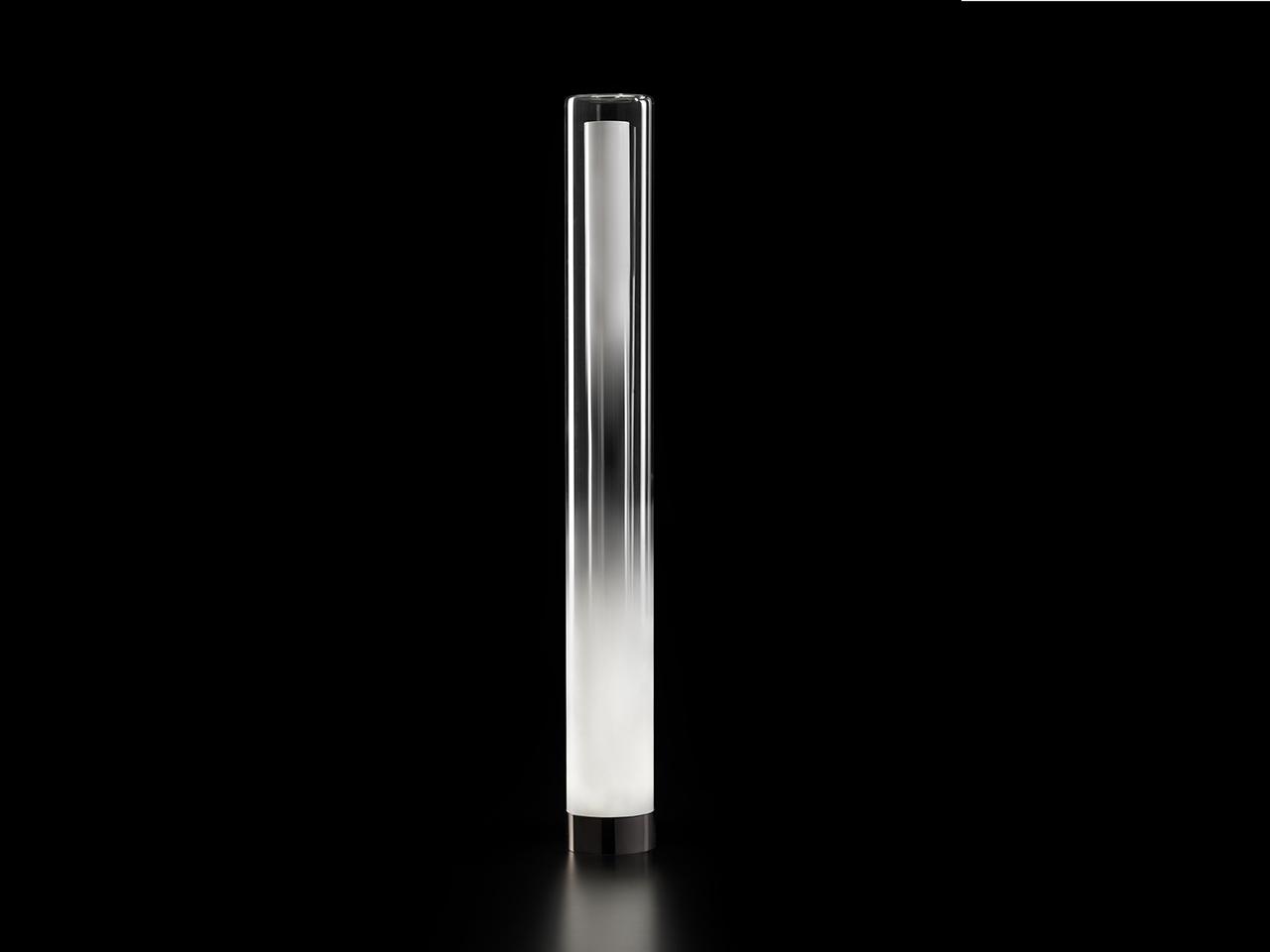 GRADIENT T1802/P LED glass floor lamp with dimmer