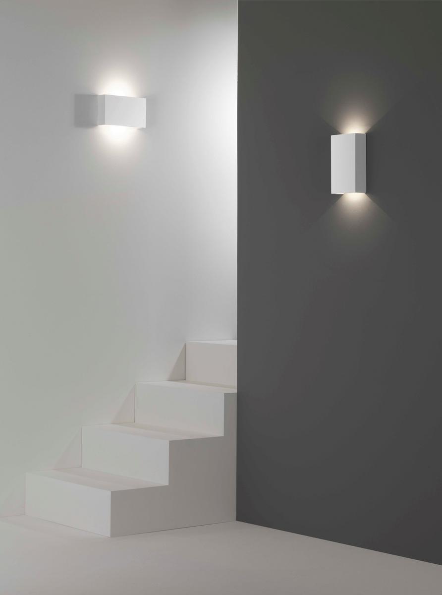 RIO LED plaster wall light with dimmer