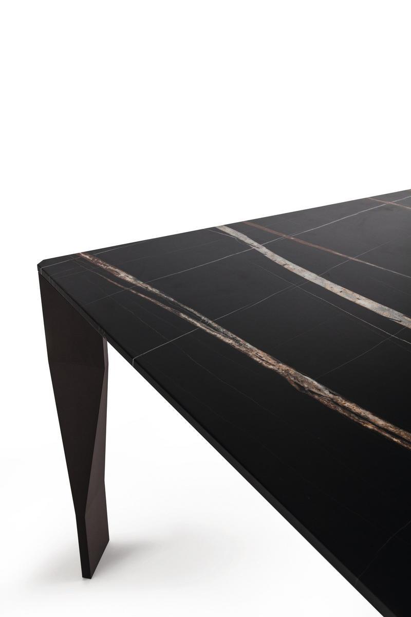DIAMOND Square marble dining table
