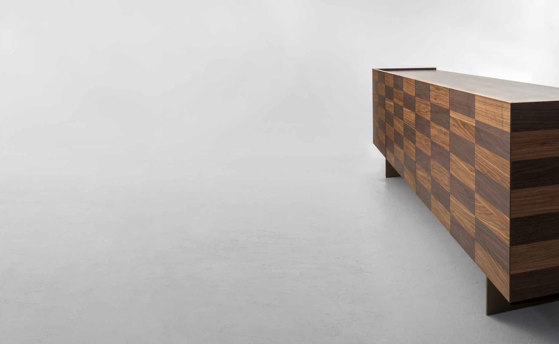 COLOSSEO Wood veneer sideboard
