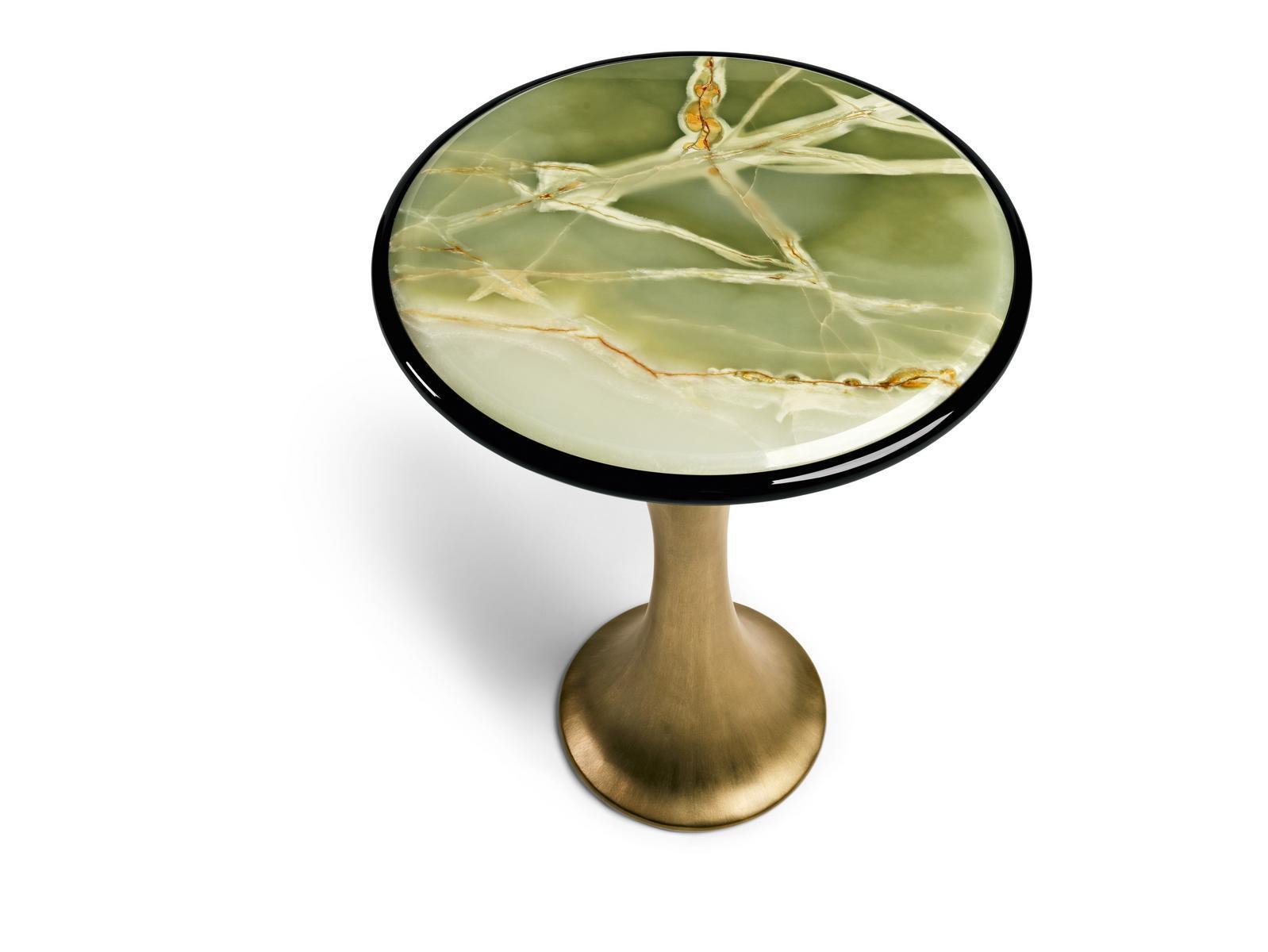 KENAZ Round marble coffee table