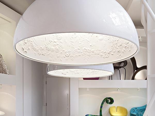 SKYGARDEN Plaster pendant lamp