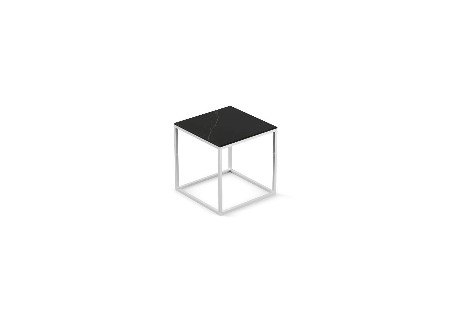PIXEL Low square garden side table