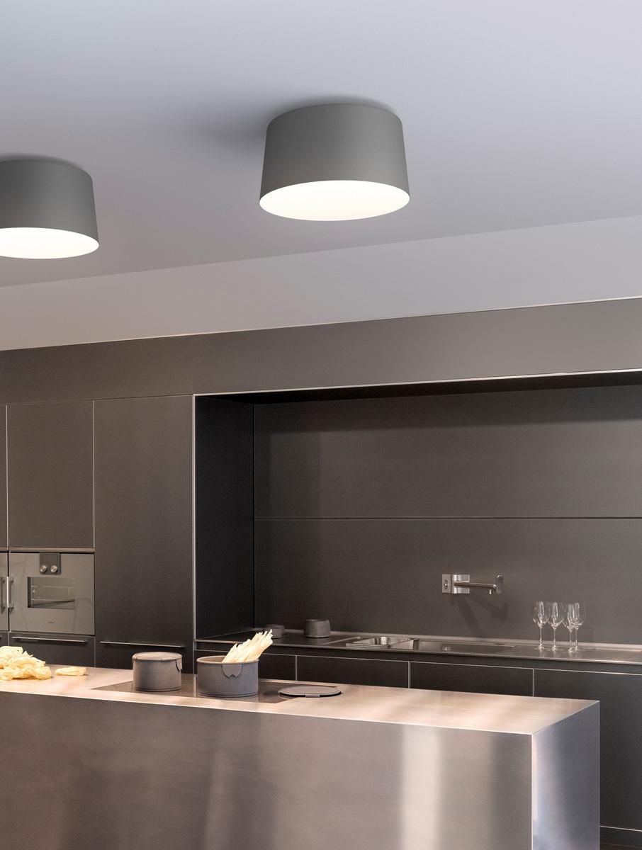 TUBE LED aluminium ceiling lamp