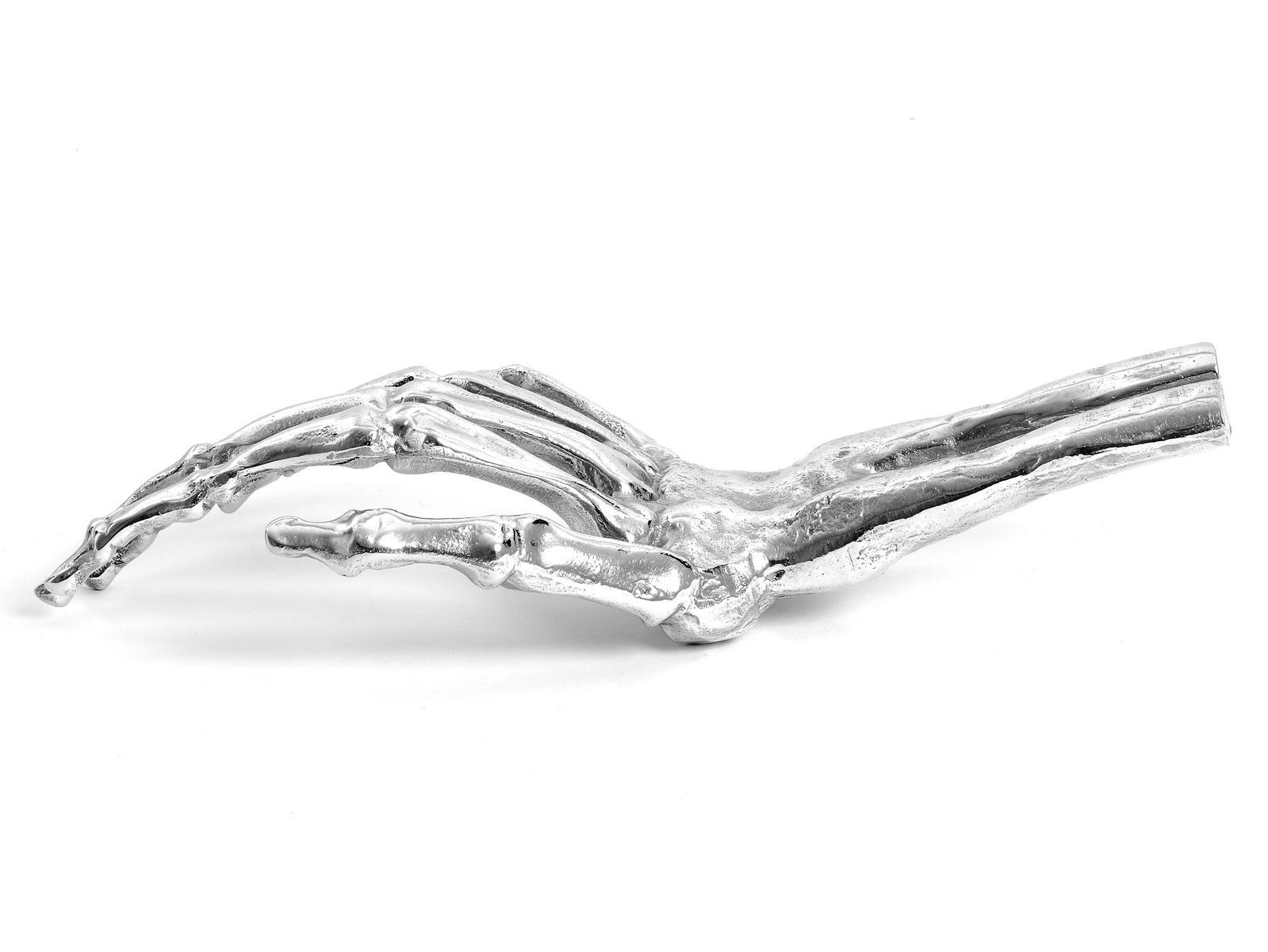 SKELETON HAND Aluminium decorative object