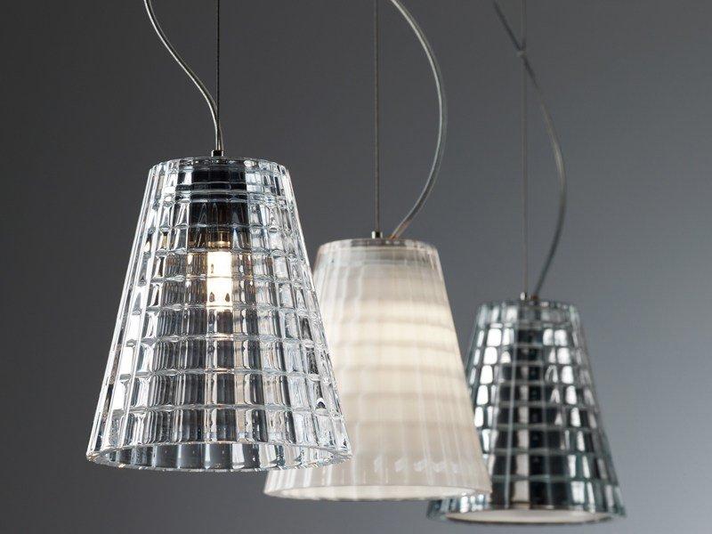 FLOW Glass pendant lamp