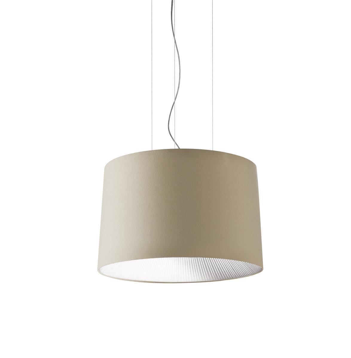 VELVET Suede fabric pendant lamp