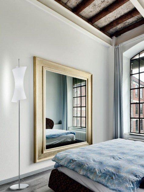 TWISTER Blown glass floor lamp
