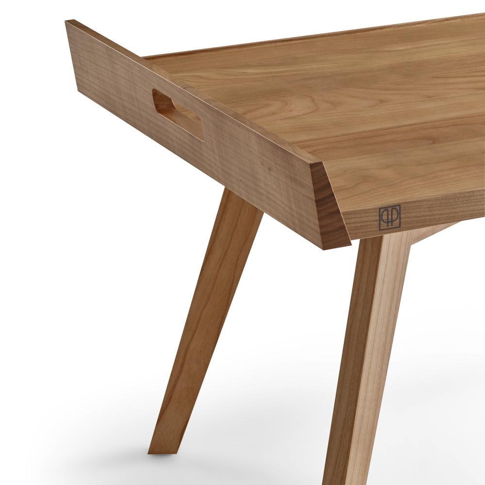 LUPO Low rectangular oak coffee table