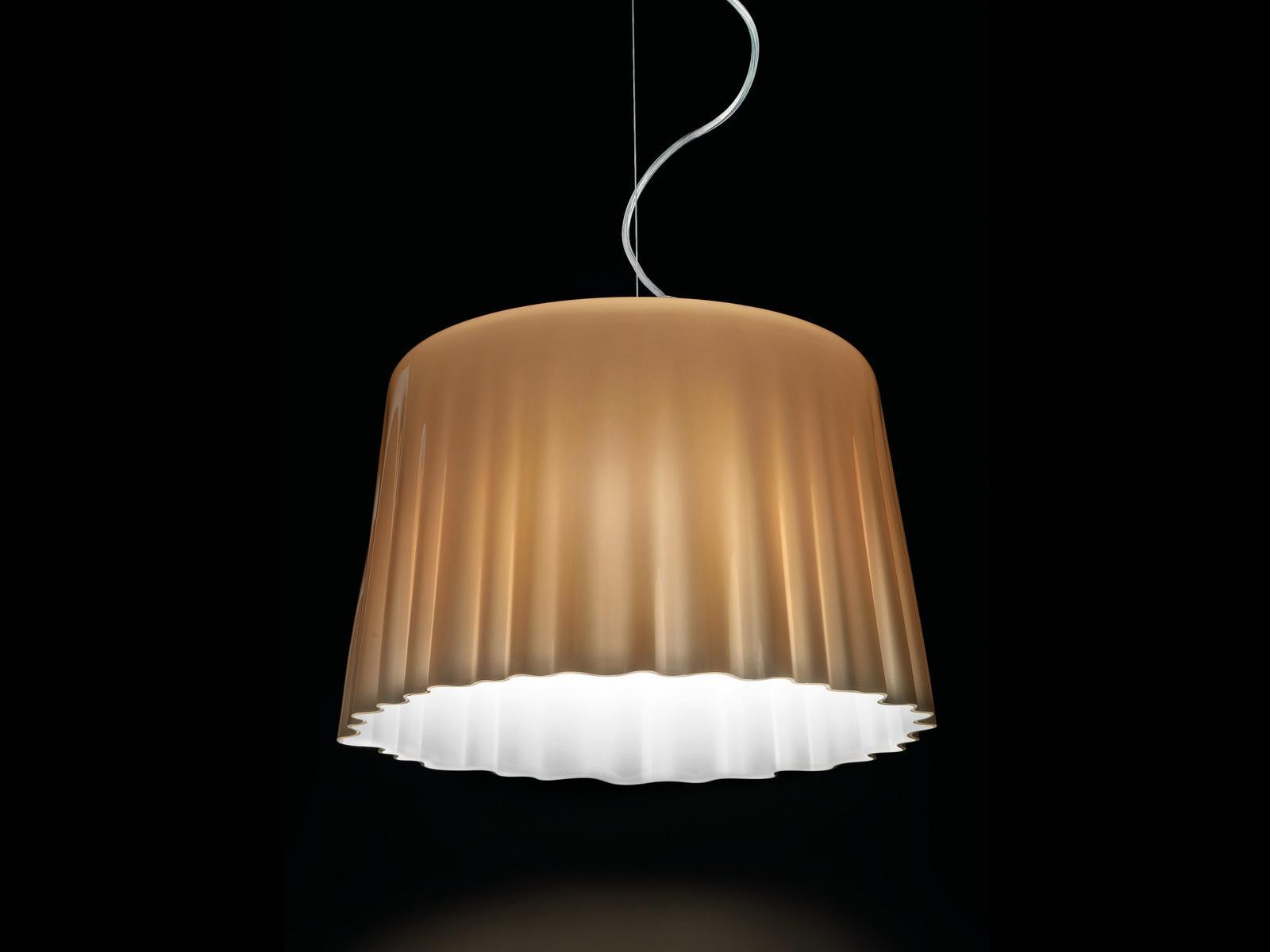 CLOTH SP Blown glass pendant lamp