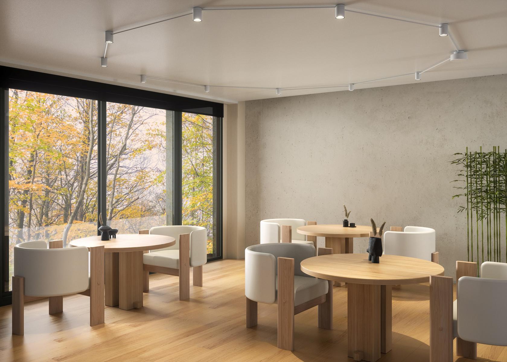 PIVOT LED modular ceiling lamp