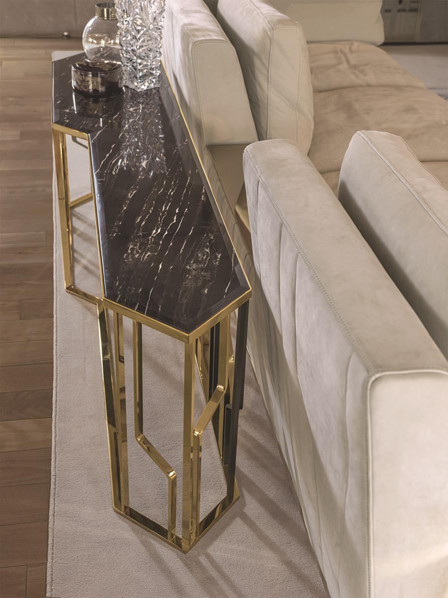 GINZA Rectangular metal console