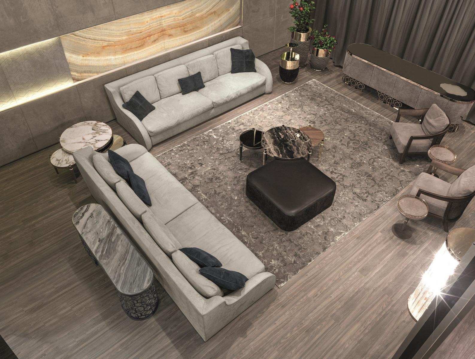 REY Sectional leather sofa