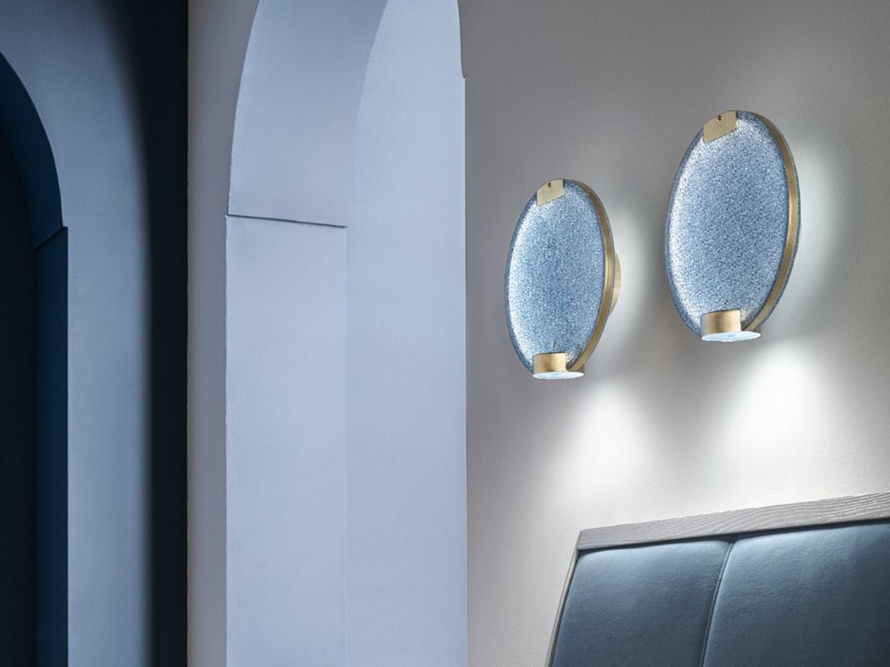 HORO A LED glass wall light
