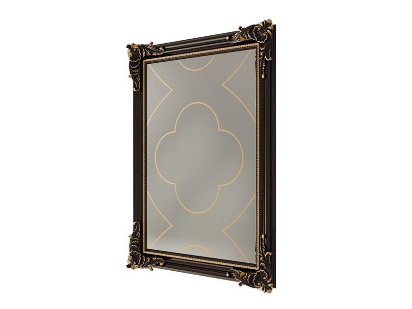 6034 Rectangular framed wall-mounted mirror