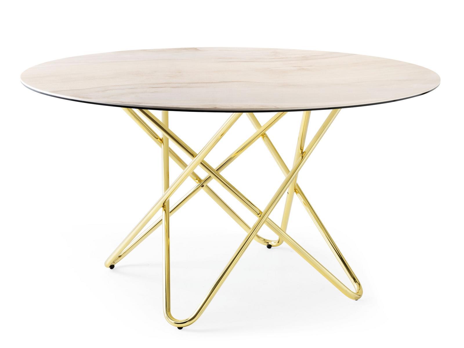 STELLAR Round ceramic table