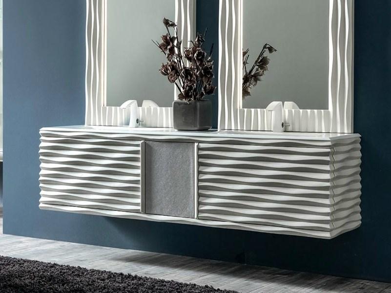 EBON Double wall-mounted vanity unit