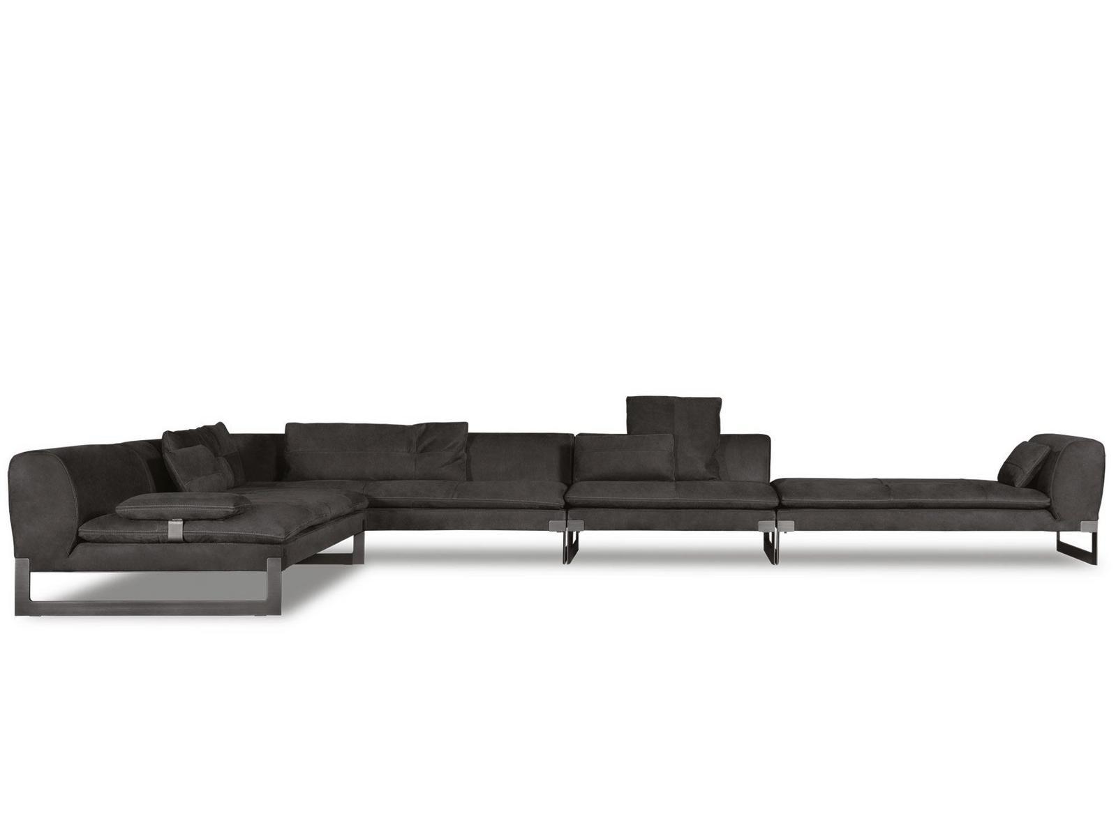 VIKTOR Corner sectional leather sofa