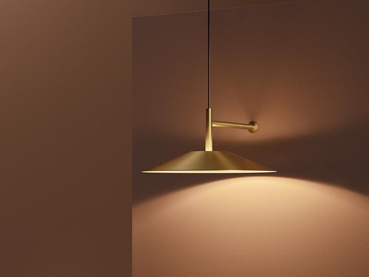 H LED direct light steel wall lamp with fixed arm