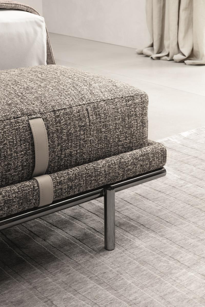 NEW BOND Upholstered fabric bench