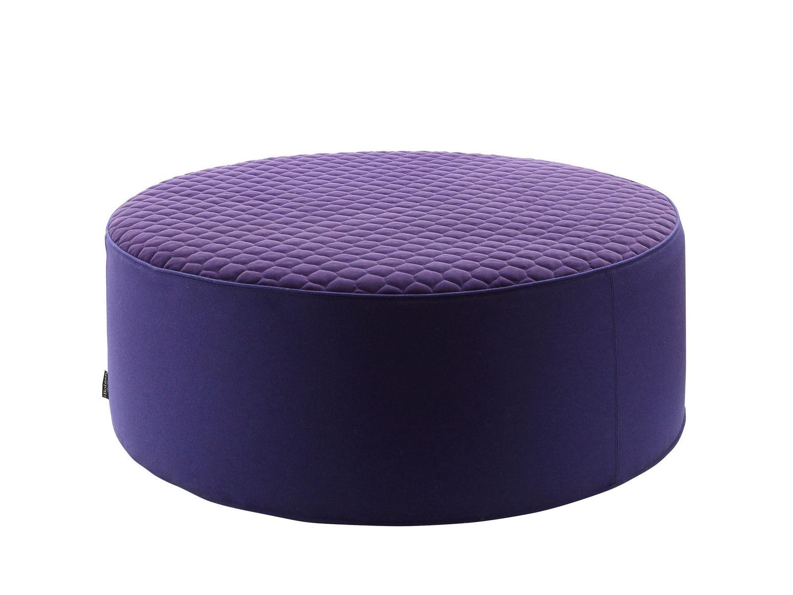 COROLLE Fabric pouf