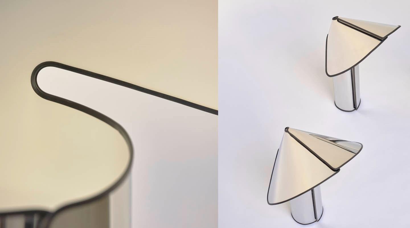 CHIARA LED aluminium table lamp with dimmer