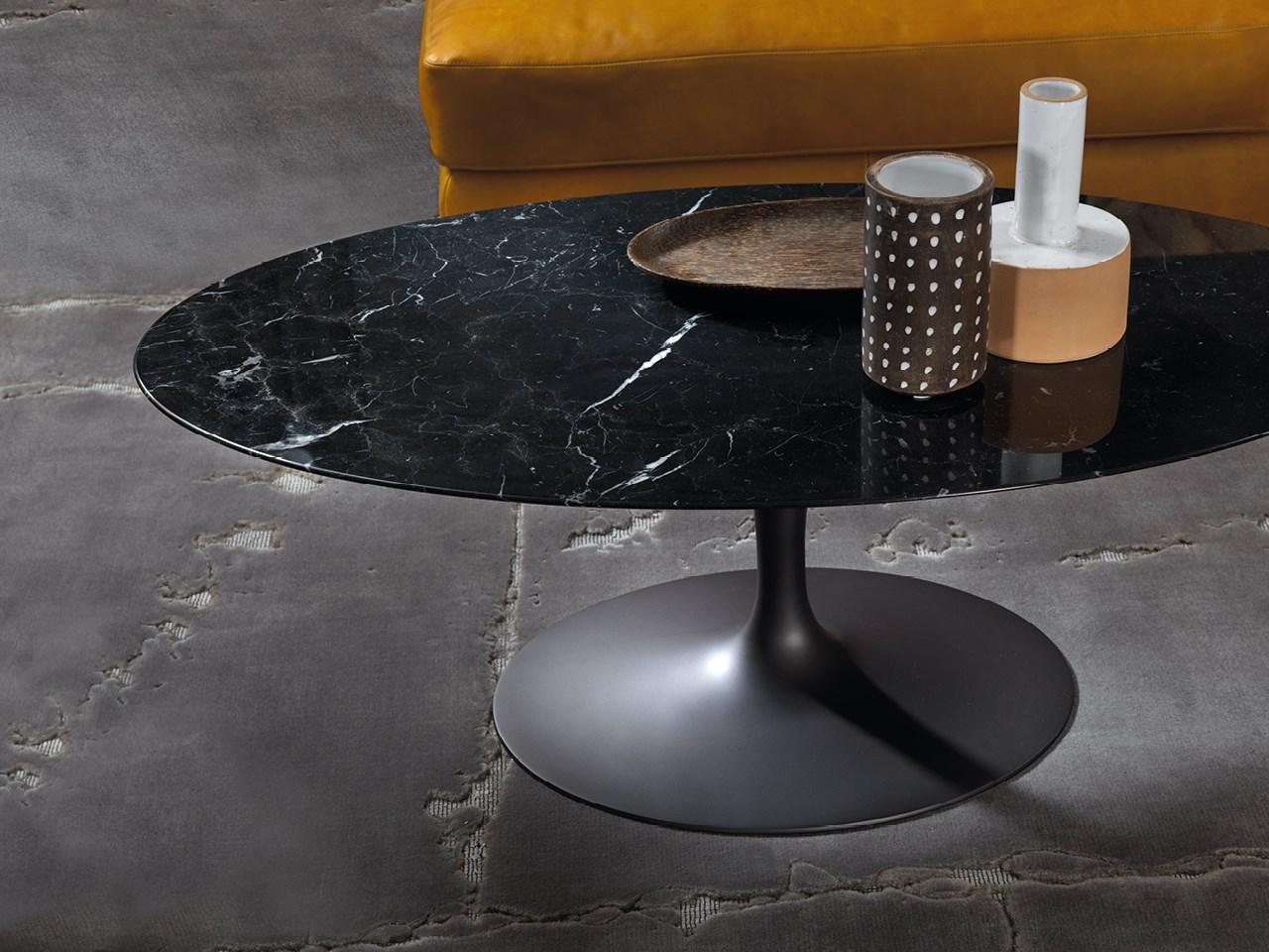 SAAR Oval marble coffee table