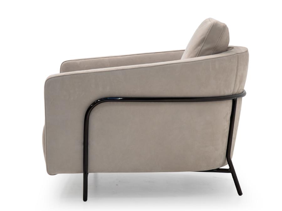 GIULIA Nabuk armchair