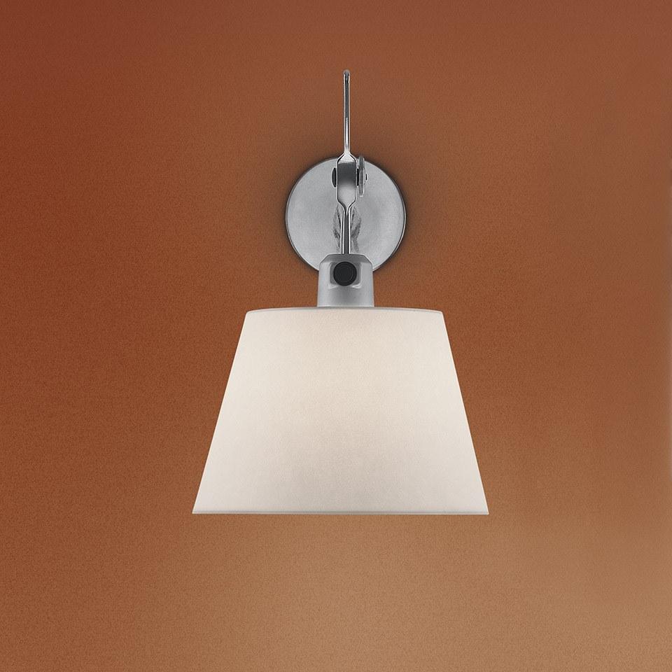 TOLOMEO DIFFUSORE WALL Satin wall lamp