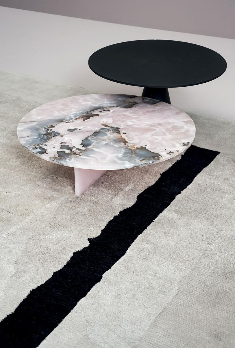 ATLAS PATTERN 1 Rectangular fabric rug